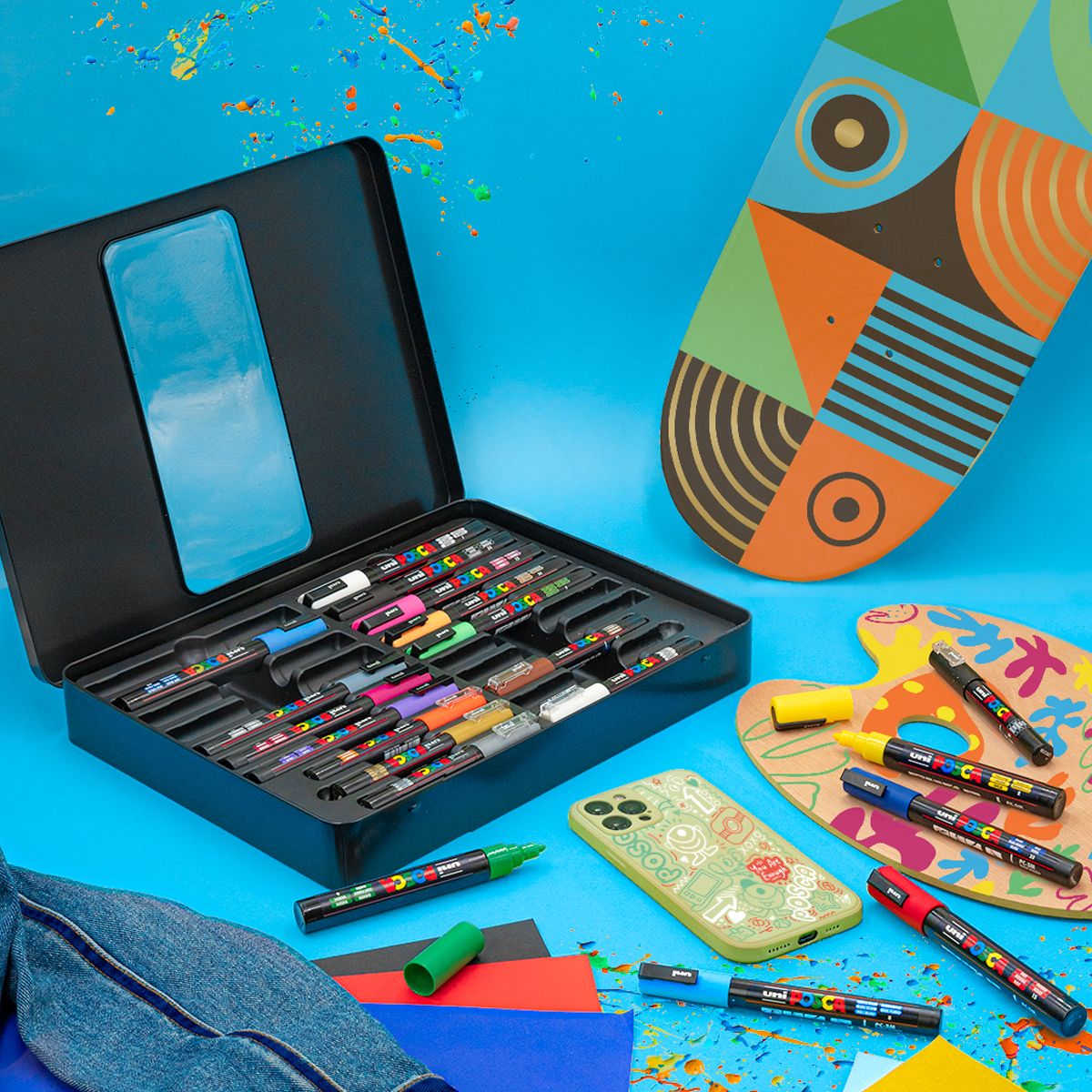 Posca сет маркери mix