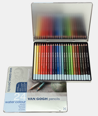 ROYAL TALENS Van Gogh сет акварелни боички во молив 24 пар.