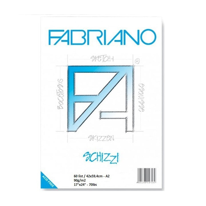 Влошка со хартии за скицирање FABRIANO - 2