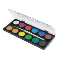 Водени бои Faber-Castell 24 mm - 12 бои - 2