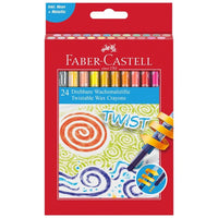 Восочни боици на повлекување Faber Castell Twist - 3