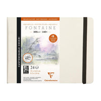 Clairefontaine Fontaine акварел книга HP 300 g 24L тврд повез