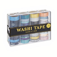 Washi ленти - сет 36 x 3 m - темни тонови