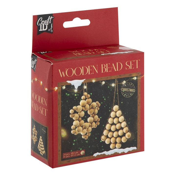 XMAS сет од дрвени мониста - 1