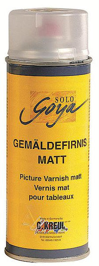 Завршен лак во спреј Solo Goya 400 ml - мат