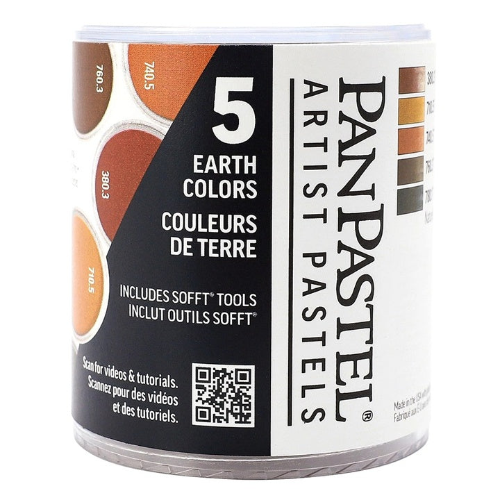 Златен комплет PanPastel Earth Tones - 5 ЕЕЗ - 1