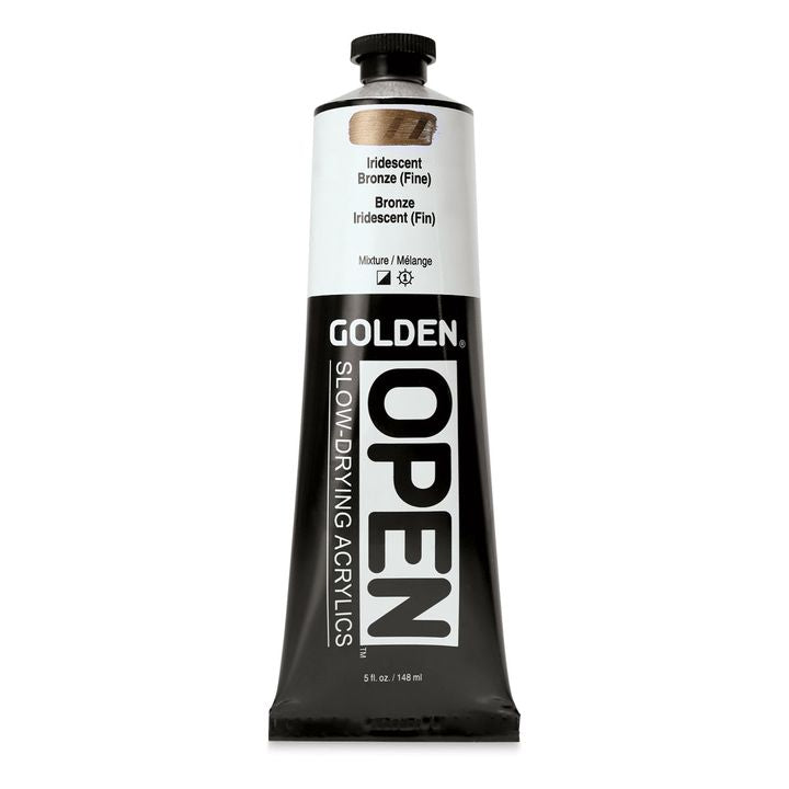 ЗЛАТЕН ОТВОРЕН бавно сушење iridescent акрилна боја 148 ml - 3