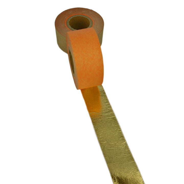 Златни метални парчиња во ролна 2,5 cm x 50 m - 4