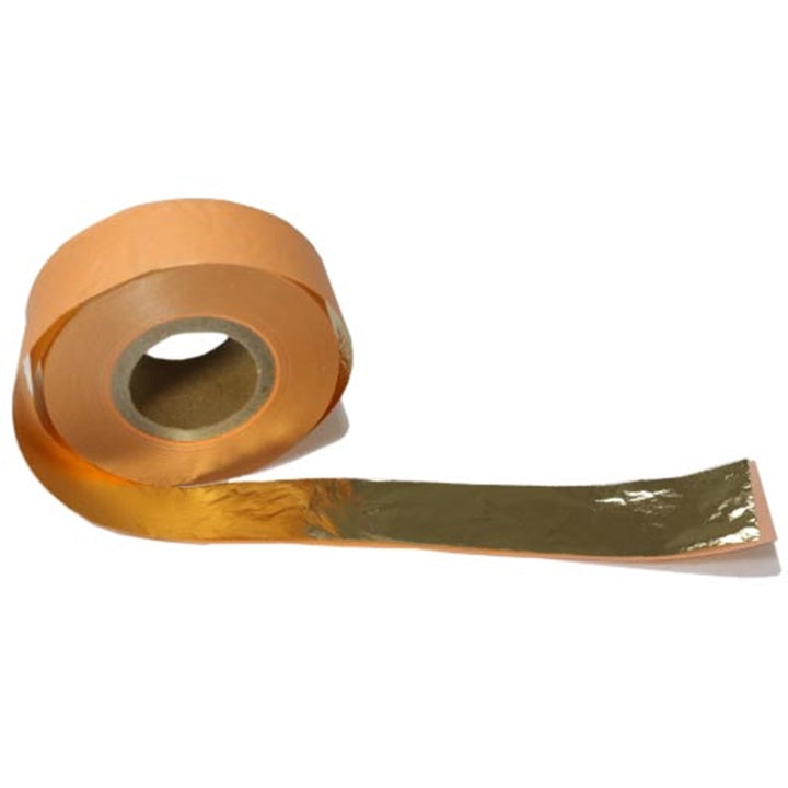 Златни метални парчиња во ролна 2,5 cm x 50 m - 5