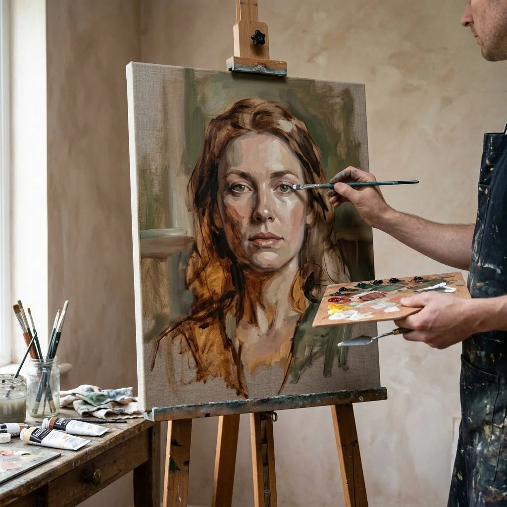 Акрилно сликарство на сликарско платно PROFI ARTMIE