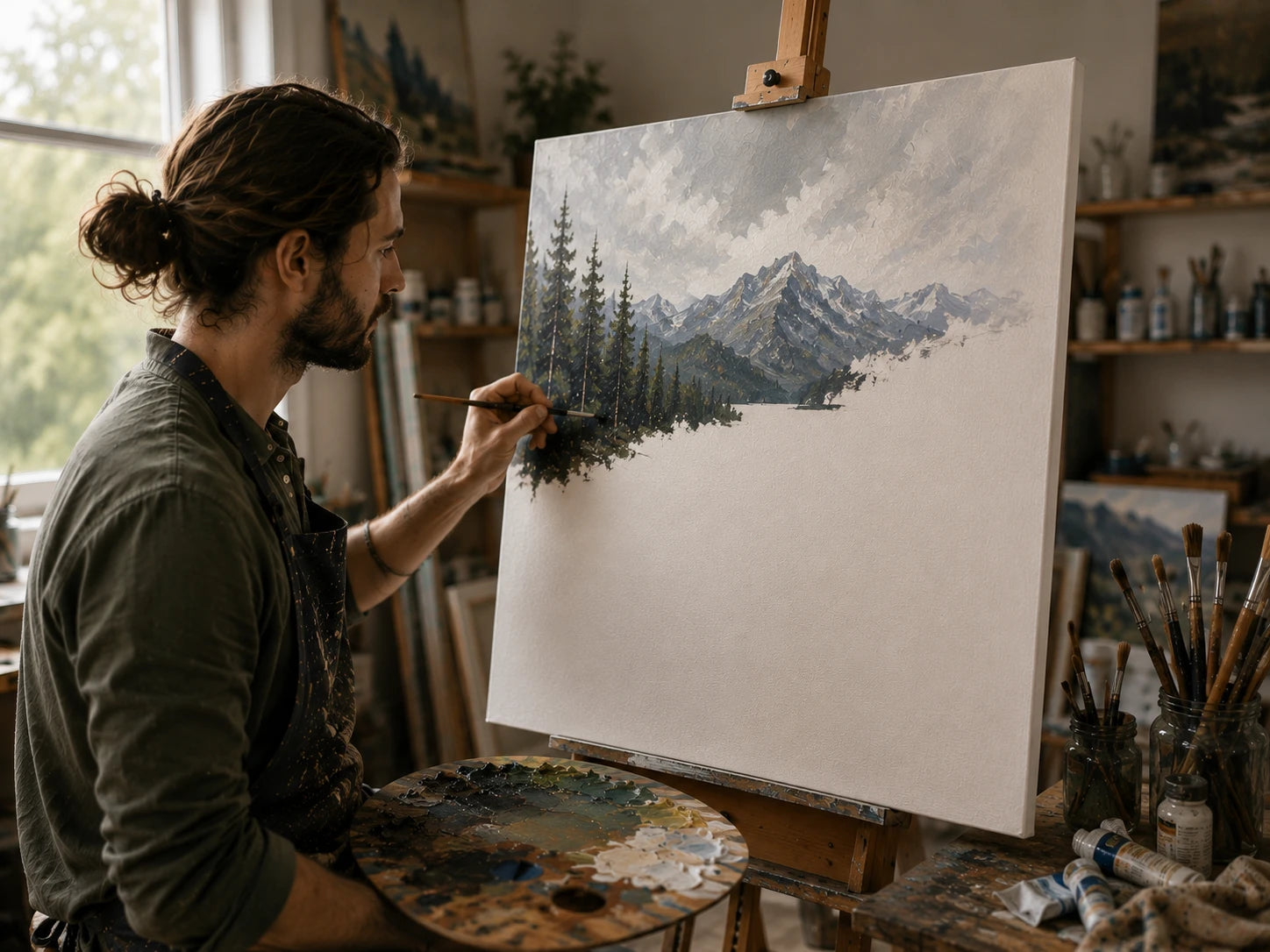 Готова слика на сликарско платно ECO ARTMIE