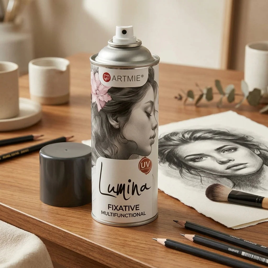 ARTMIE Lumina фиксатив спреј 400 ml — клучни параметри