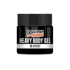 Pentart Black Glossy Heavy Body Gel | Различни томови